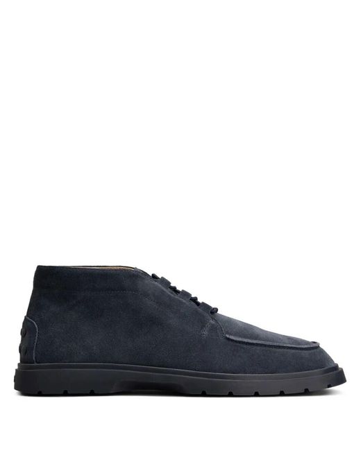 Tod's Blue Suede Loafer for men