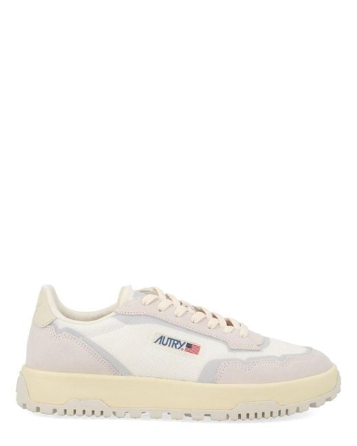 Autry White "Wildpace Low" Sneaker for men