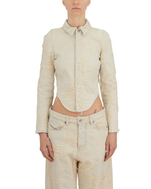 DIESEL Natural Camicia Corta