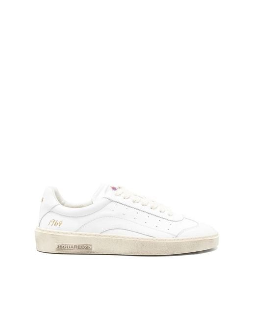DSquared² White Trainers for men