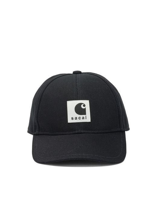 Sacai Black X Carhartt Wip" Trucker Hat for men