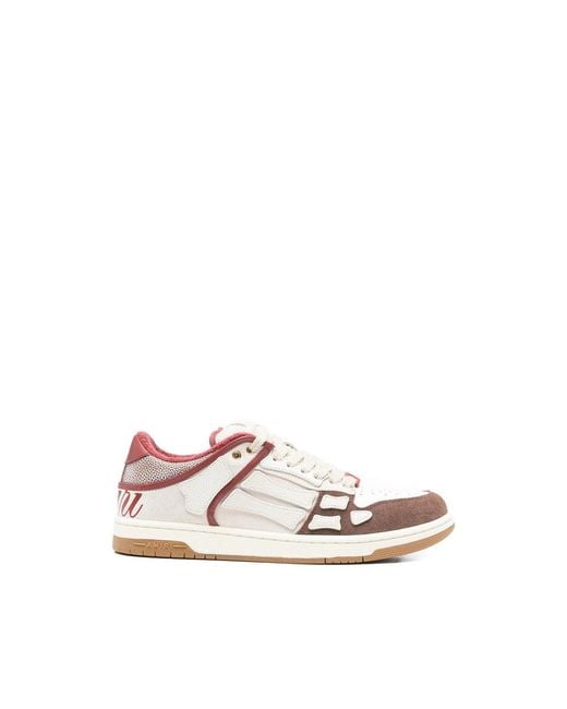Amiri Pink Neutrals Trainers for men