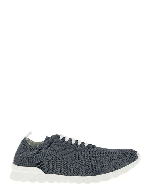 Kiton White Fits Sneakers for men