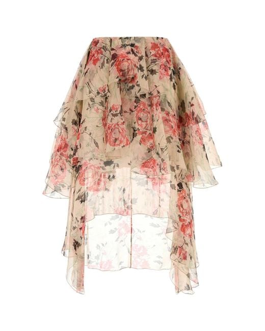 Loewe White Skirts