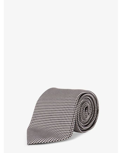 Tom Ford Gray Silk Tie for men