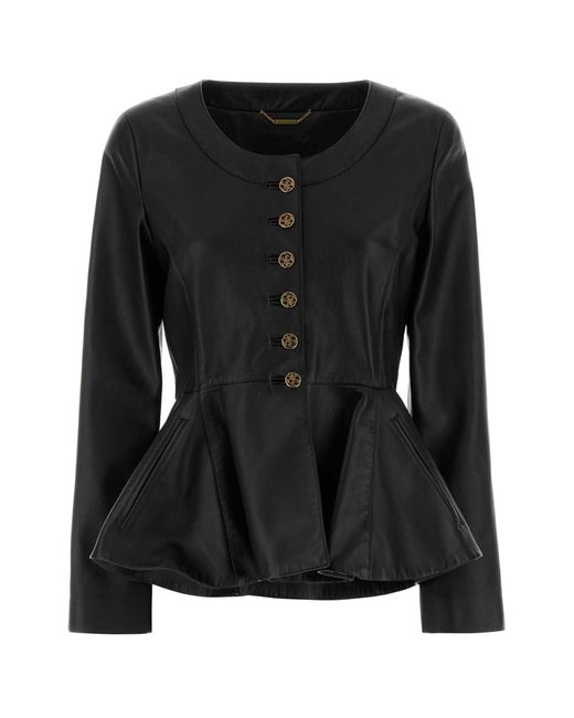 Chloé Black Leather Jacket