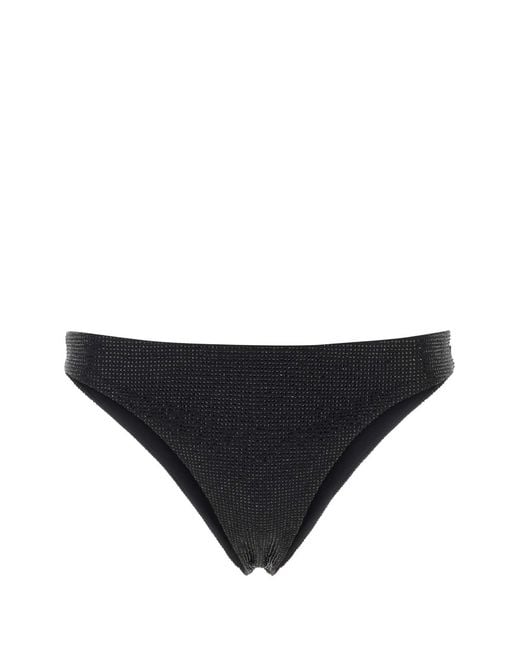 Prada Black Stretch Re-Nylon Bikini Bottom