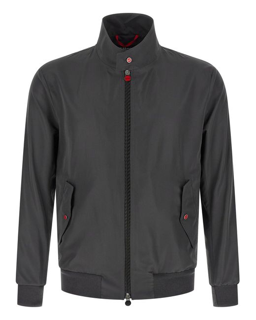 Kiton Gray 'Cima' Jacket for men