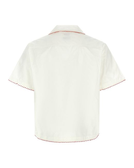 Bode White 'Redbud' Shirt for men