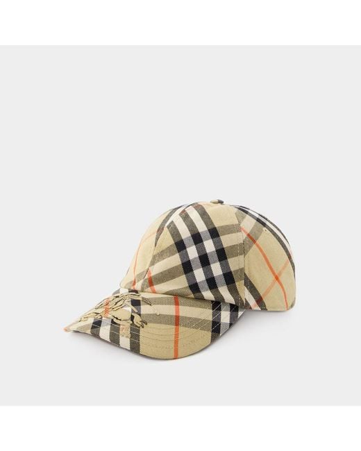 Burberry Multicolor Ered Baseball Cap for men