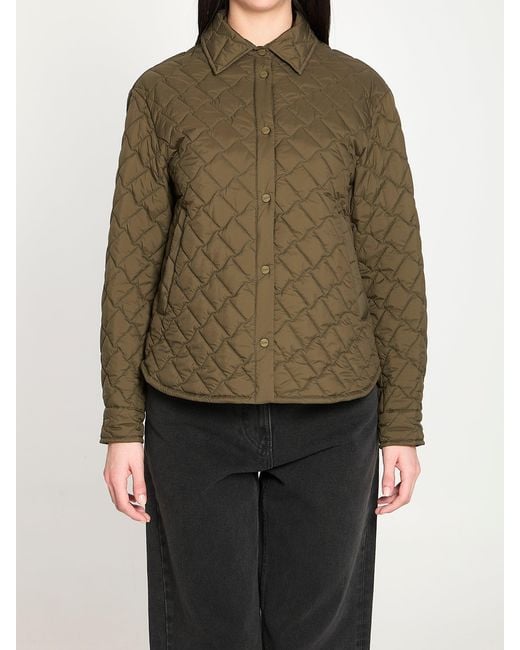 Herno Brown Quilted Jacket