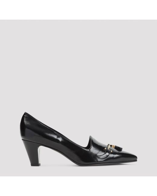 Céline Black Queen Pumps