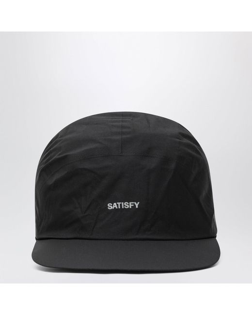 Satisfy Black Pertex 3L Rain Cap for men