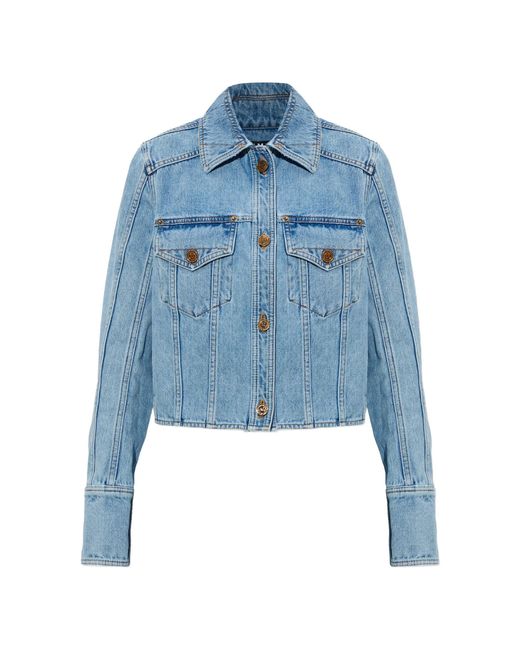 Balmain Blue Denim Jacket
