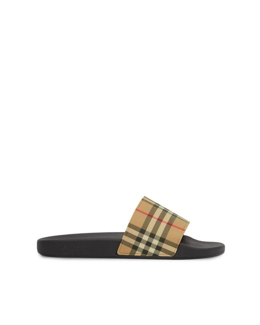 Men's Brown Sliders