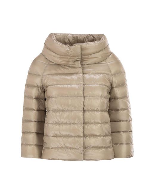 Herno Natural Sofia Nylon Cape