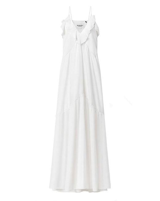 Isabel Marant White Mini Suit With Elegant Design