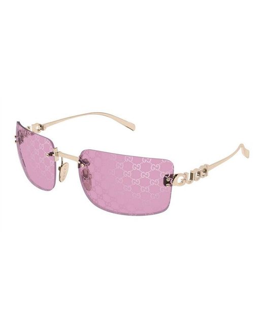 Gucci Pink Sunglasses