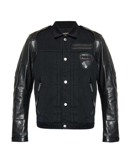 DSquared² Black Sportsjacket for men