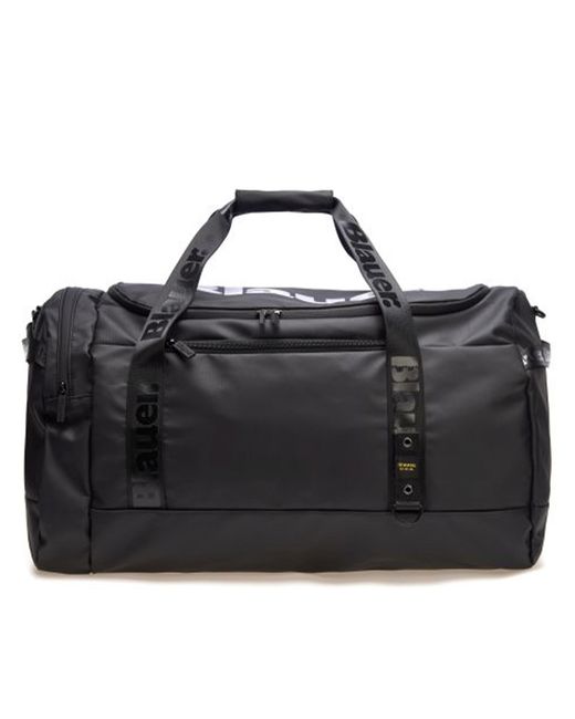 Coated Duffle Bag di Blauer in Black da Uomo