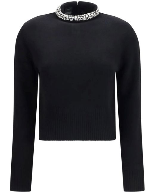 Pull Blend Wool di Pinko in Blue