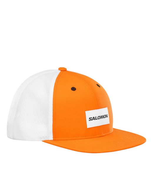 Trucker Flat Cap di Salomon in Orange