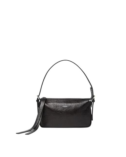 Zip Top Small di Fendi in Black