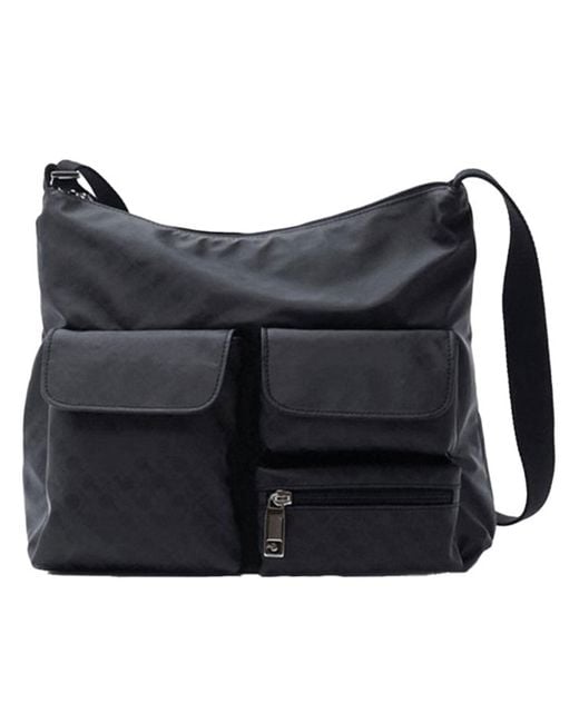 Medium Pocket Satchel di Gherardini in Black