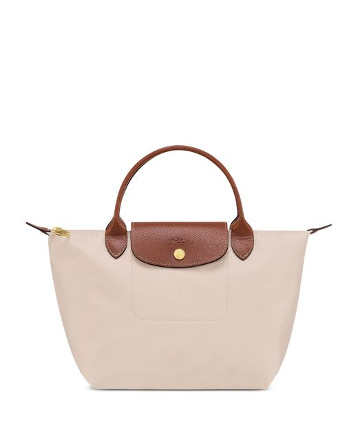 Borsa Tote Le Pliage Original Piccola di Longchamp in Pink