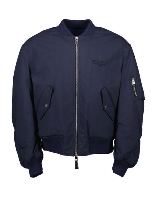 Twisted Arms Bomber di Givenchy in Blue da Uomo