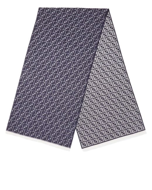 Sciarpa di Fendi in Blue da Uomo