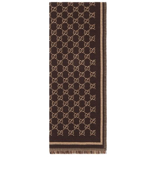 Sciarpa di Gucci in Brown da Uomo