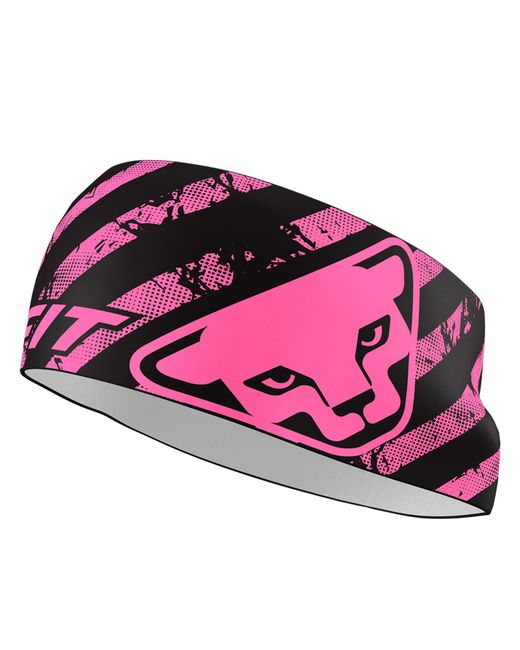 Graphic Performance Headband di Dynafit in Pink