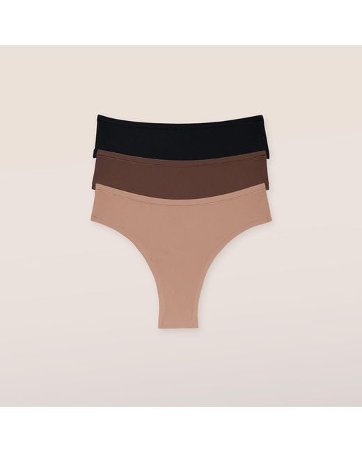 Lounge Black Brazilian Briefs (3 Pack)