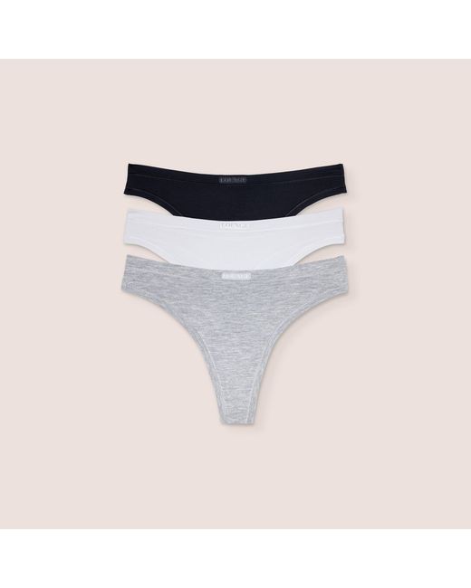 Lounge Bamboo Comfort String (3-Pack) in het Multicolor