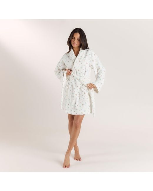 Peignoir Lounge en coloris White