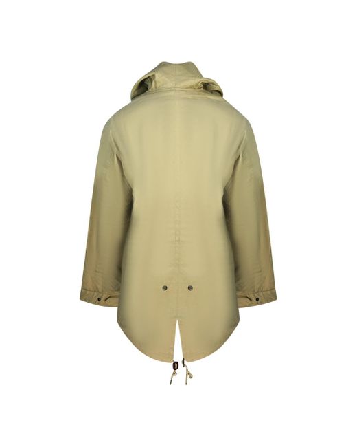 Fred Perry J1541 363 Beige Parka Jacket in Green for Men | Lyst