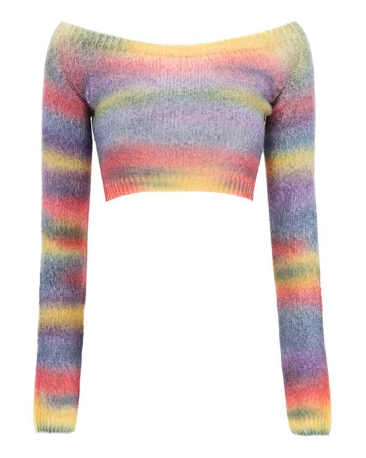 cashmere bardot sweater