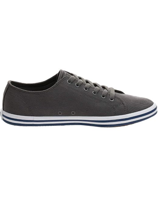 Fred Perry B7259 I62 Kingston Grey Trainers in Gray for Men | Lyst