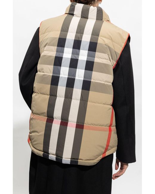 Burberry vest mens outlet