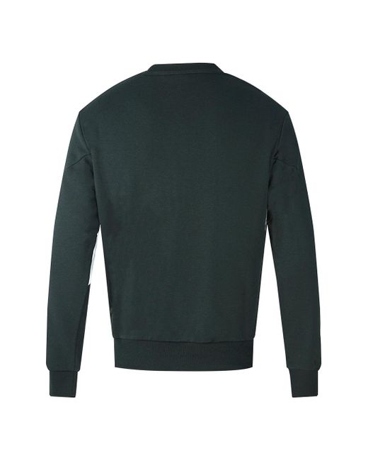 PUMA Crew Sweatshirt Green for Men | Lyst