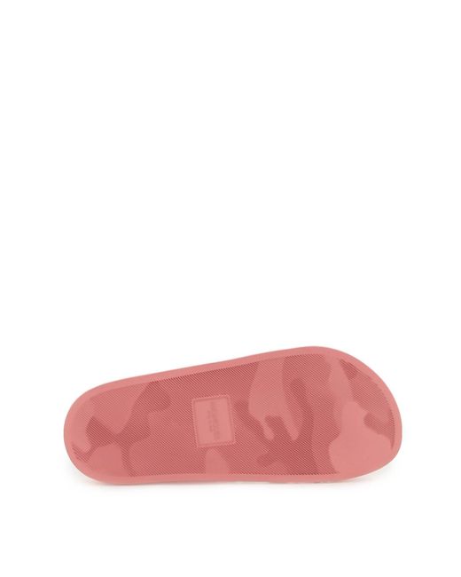 Moncler 'jeanne' Slides in Pink | Lyst