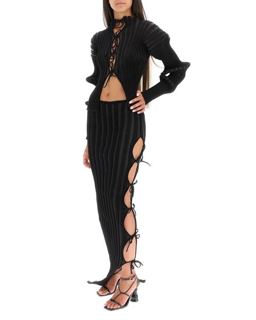 a. roege hove Katrine Long Skirt in Black | Lyst
