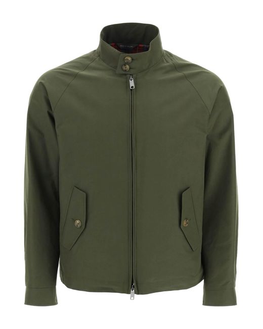 Baracuta G4 Cloth Harrington Jacket in Green for Men | Lyst UK