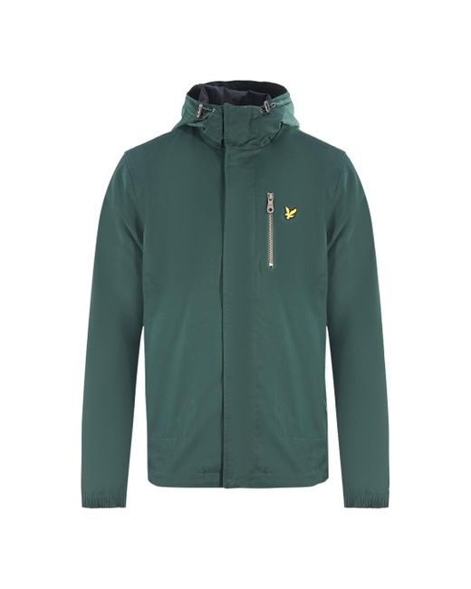 lyle and scott green parka
