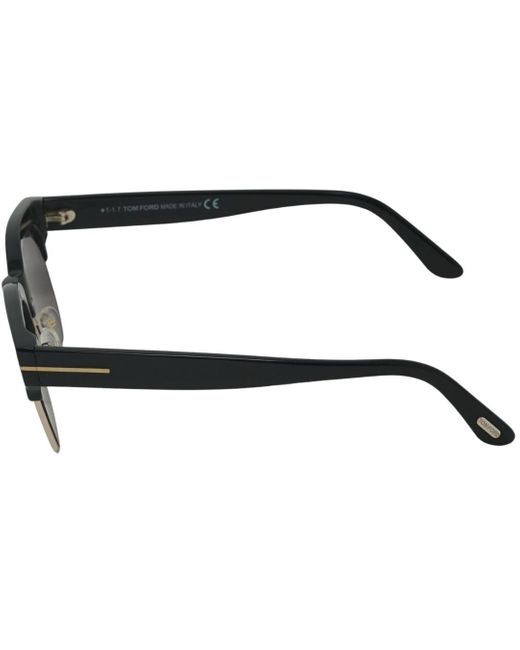 Tom Ford Gerrard Ft0776-f 52b Brown Sunglasses in Black for Men | Lyst