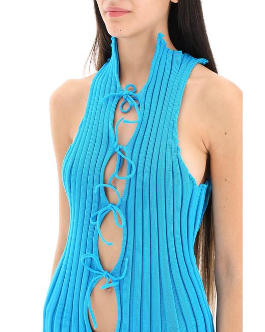 a. roege hove Katrine Dress With String Closure in Blue | Lyst