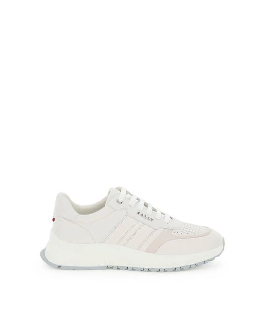 Bally Leather Dessye Sneakers in White for Men | Lyst