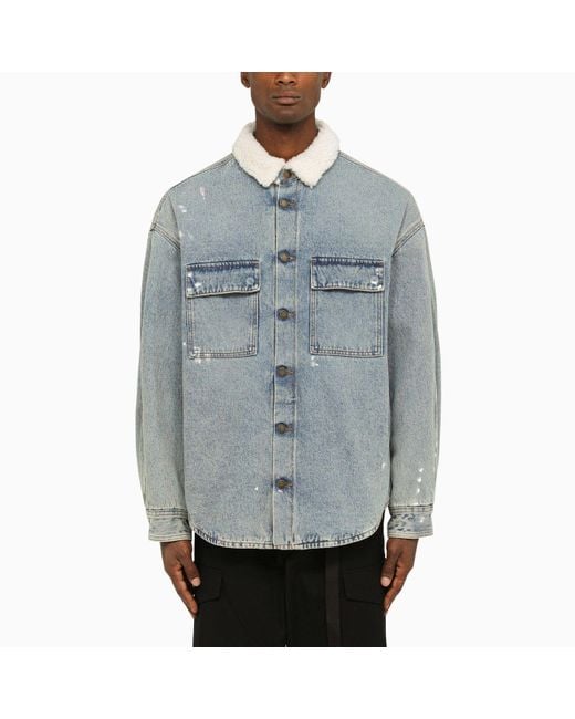 Dark shirt light outlet jacket