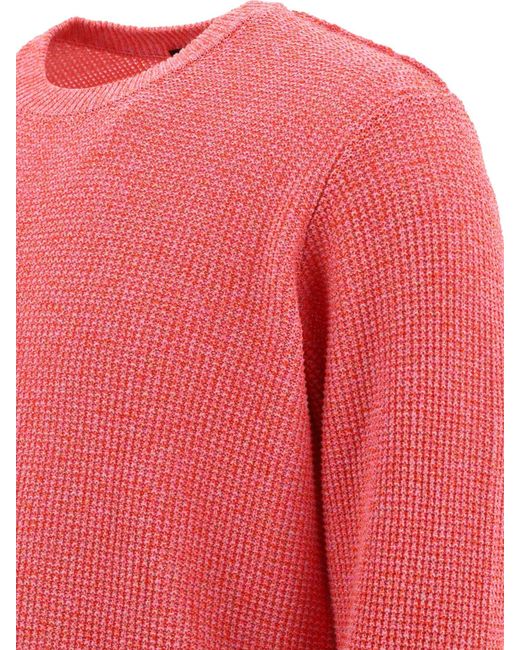 Roberto Collina Bicolor Sweater in Pink for Men | Lyst UK